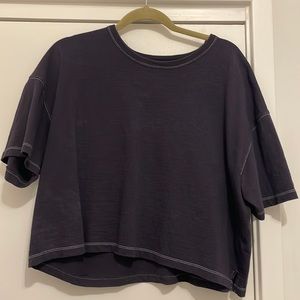 Madewell Women’s Navy Oversized Top